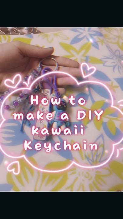 How To Make A Kawaii Diy Keychain Shorts Kawaii Keychainmaking