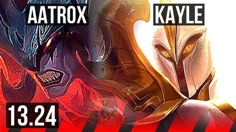 Aatrox Vs Kayle Top 71 Winrate 6 Solo Kills Tr Master 1324