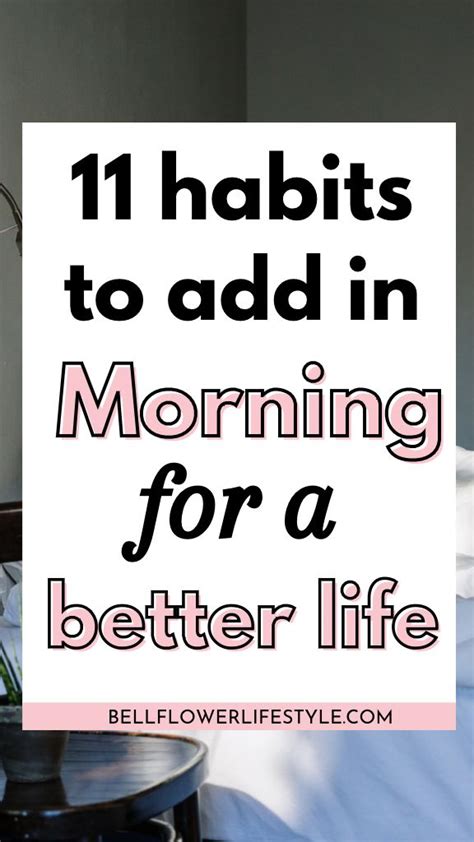 Habits To Add In Morning For A Better Life Morning Habits Healthy