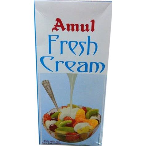 Kg Amul Tetra Pack Fresh Cream For Restaurant Packaging Type Packet