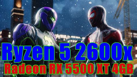 Marvels Spider Man Miles Morales Ryzen X Radeon Rx Xt Gb