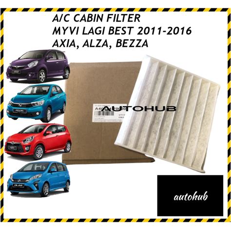 Air Cond Cabin Filter Perodua Alza Myvi Lagi Best Myvi Gen Axia