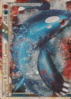 Kyogre Groudon LEGEND 2010 HeartGold SoulSilver Undaunted 87 90