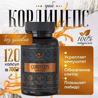 Кордицепс капсулы 120 штук по 700 мг. - купить с доставкой по выгодным ...