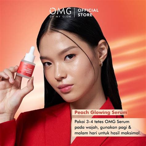 Omg Oh My Glow Peach Glowing Serum Ml Lazada Indonesia