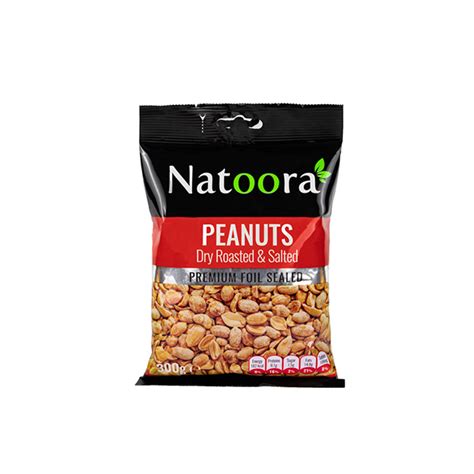 Ilex Online Natoora Dry Roasted And Salted Peanuts 300g