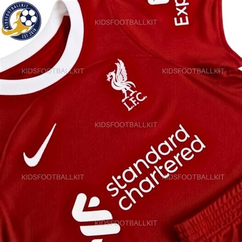 Liverpool Home Kids Football Kit 23/24 | Unbeatable Price 2025