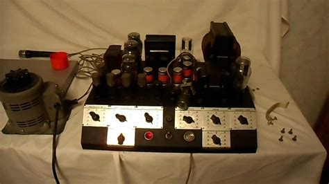 6l6 Mono Tube Amplifier Youtube