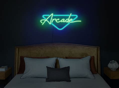 Arcade Neon Sign Arcade Neon Light Arcade Led Sign Arcade - Etsy