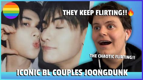 Reacting To ICONIC BL COUPLES JOONGDUNK THEY NEVER STOP YouTube