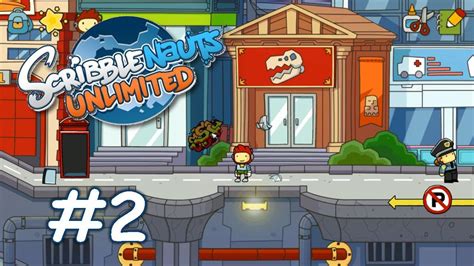 Let s Play Scribblenauts Unlimited Blind 2 verrückte Stadt