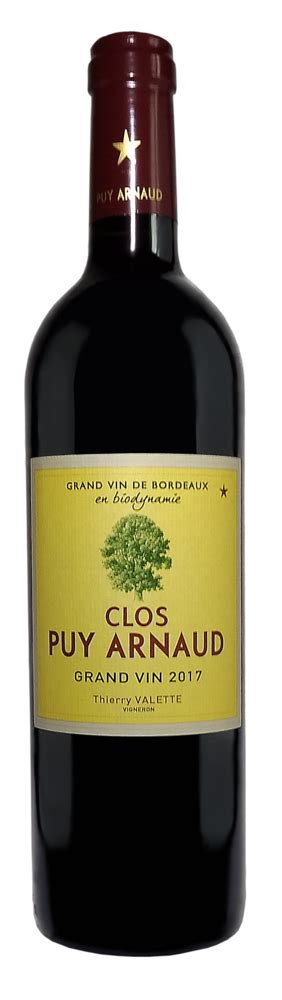 Clos Puy Arnaud Castillon Cotes De Bordeaux Wine Way Alkoholi