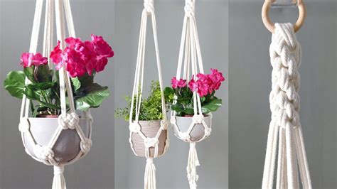 Macrame Plant Hanger Diy Plant Hanging Ideas Josephine Knot How To