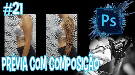 Photoshop Para Tatuadores Pr Via Composi O Youtube