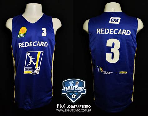 Camiseta Da Seleção Brasileira De Basquete 3x3 Oficial Dupla Face G