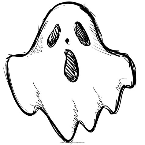 Dibujo De Fantasma Para Colorear Ultra Coloring Pages