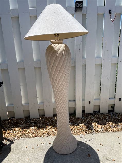 Vintage Dynasty Plaster S Floor Lamp Etsy