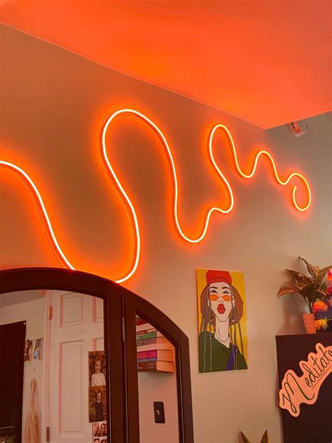 Squiggle Neon Rope Led Lights Shop Online On Roomtery