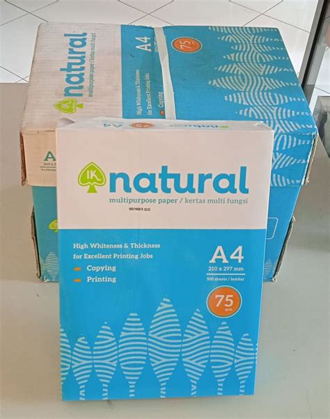 Kertas Hvs F4 Natural 70 Gram