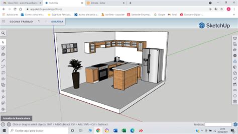 Cocina Sketchup