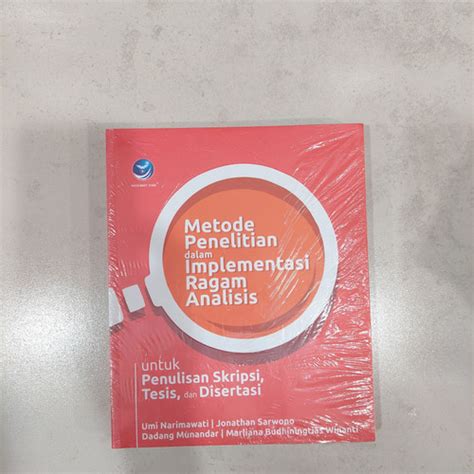 Jual Metode Penelitian Dalam Implementasi Ragam Analsis Kota Makassar Excelbooks Tokopedia