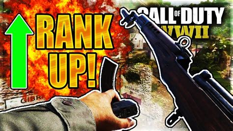 HOW TO RANK UP FAST IN COD WW2 LEVEL UP AND PRESTIGE FAST IN COD WW2