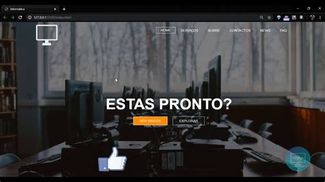 Como Criar Um Site Html E Css YouTube