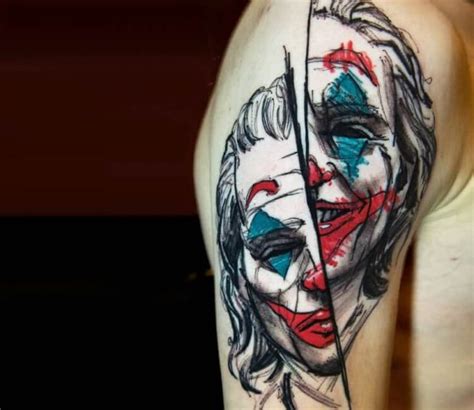 Joker Tattoo By Adrianna Marta Grzelak Post 30258 Joker Tattoo