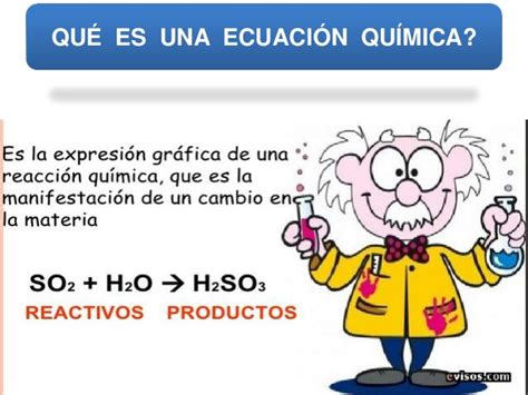 Fisicoquímica del norte Ecuaciones químicas en imágenes