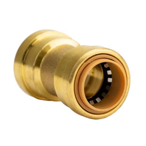 QUICKFITTING 3 4 In Push To Connect Brass Coupling Fitting LF821R