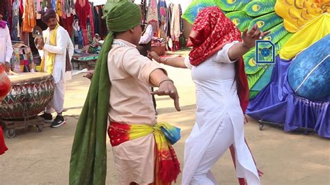 Haryanvi Woman Dances On Nagada Beats At Surajkund Mela YouTube