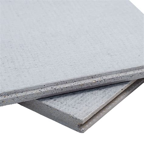 Substitute Fiber Cement Board Grey Color Fireproof MGO Board 12mm Glass