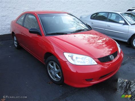 Rally Red Honda Civic Lx Coupe Gtcarlot Car