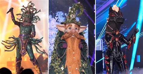 The Masked Singer Season 9 Full Costume List From Medusa To Gnome