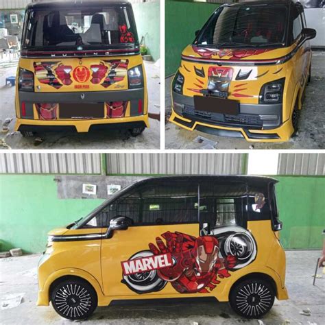 body kit mobil full set wuling air ev  body kit mobil