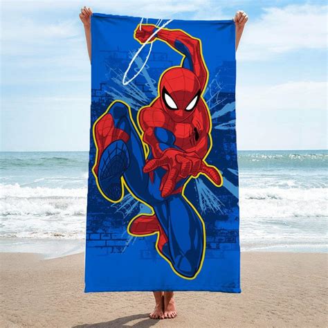 Jay Franco Marvel Spiderman Toalla De Playa Para Piscina Y Piscina