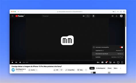 Como Alterar A Velocidade Da Reprodução De Vídeos No Youtube [iphone