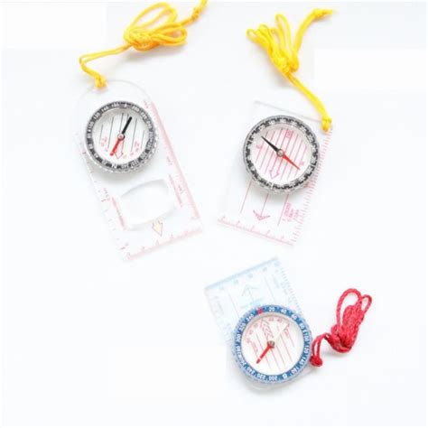 Joymario Magnifying Feet Measure Professional Orienteering Thumb Compass Outdoor Equipment Mini