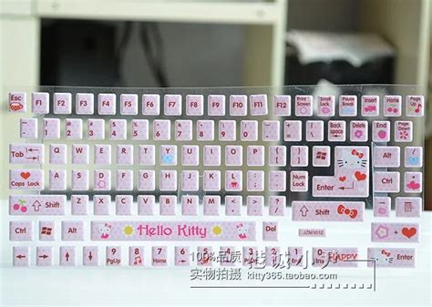 Korean keyboard stickers cute - polatee