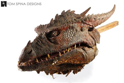 Dragonslayer Vermithrax Head Restoration Display Tom Spina Designs