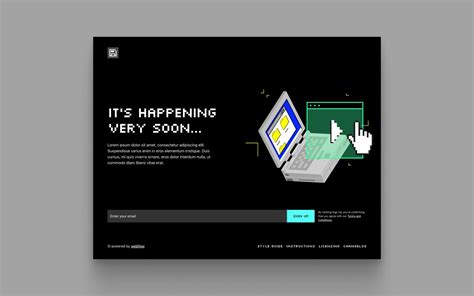 Pixels Coming Soon HTML5 Responsive Website Template