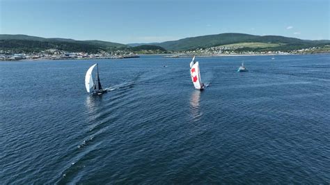 La Transat Qu Becsaint Malo Passe En Gasp Sie Info Radio Canada