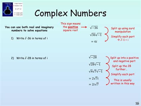 Ppt Complex Numbers Powerpoint Presentation Free Download Id6511654