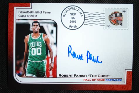 Mark's TTM Autograph Collection: Robert Parish