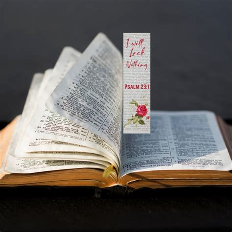 Printable Bible Verses Bookmarks, Floral Bookmarks, Christian Church ...