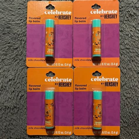 Hershey’s Makeup Hersheys Milk Chocolate Flavored Lip Balm Set Poshmark