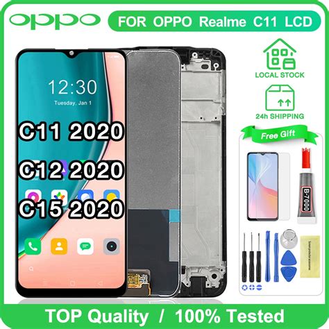 Original Lcd For Oppo Realme C11 2020 Realme C12 Realme C15