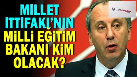 Son Dakika Millet İttifakından Milli Eğitim Bakanı Kararı Milli