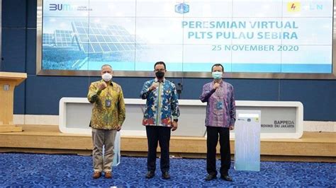 PLTS Hybrid Pulau Sebira Resmi Beroperasi Wartakotalive