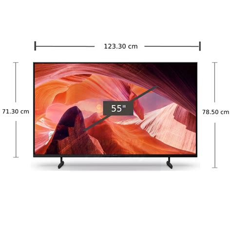 SONY ทว X80L UHD LED 55 4K Google TV ป 2023 รน KD 55X80L